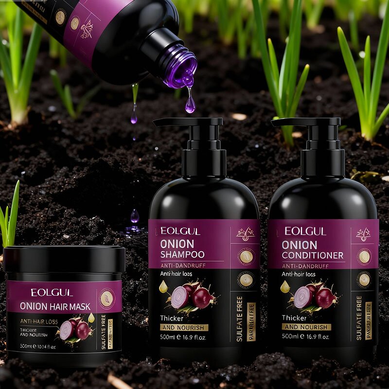 Shampoo Manufacturer - Support OEM ODM Professional Onion for Hair Growth & Anti-Loss