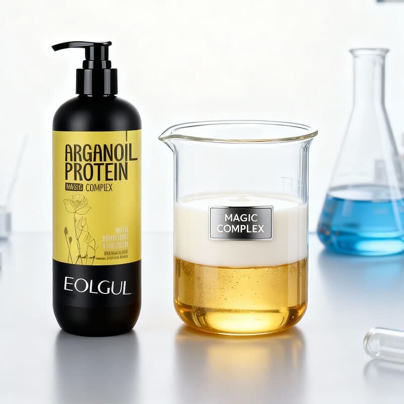 Conditioner Manufacturer - Organic Moroccan Argan Oil & Hyaluronic Acid 2-in-1