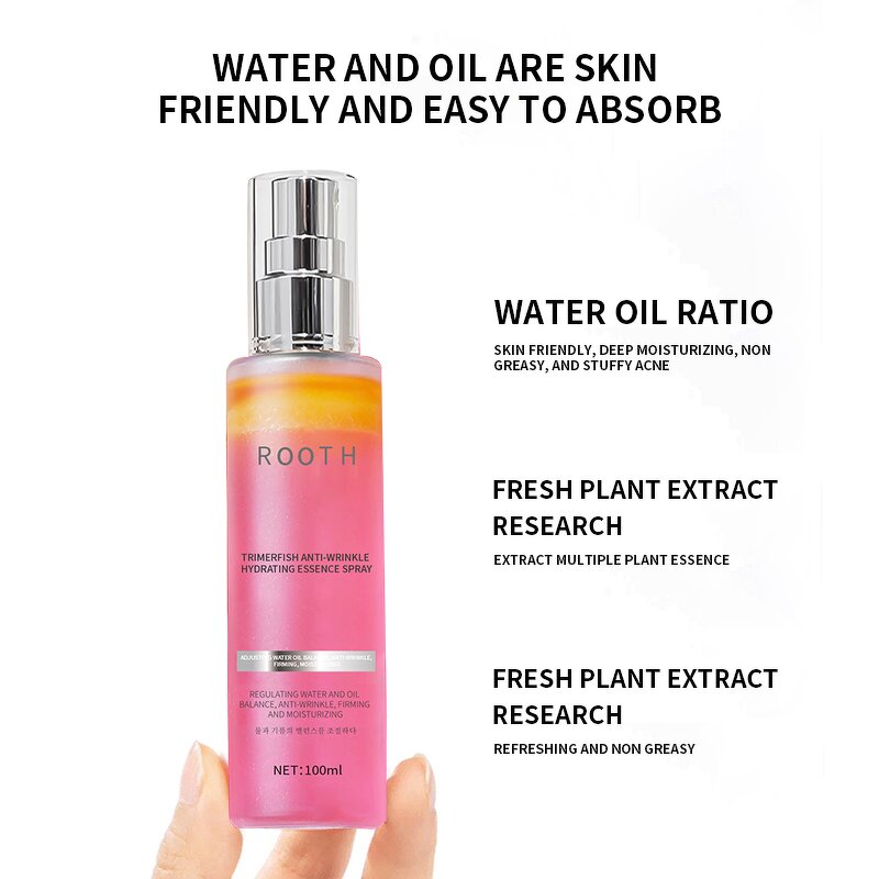 Glass Bottle Manufacturer - 100ml Frosted Transparent Gradient for Facial Essence & OEM