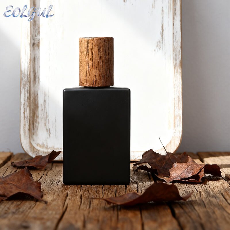 Perfume Glass Bottles Manufacturer - 30ml 50ml Square Empty with Box & Custom Cover
