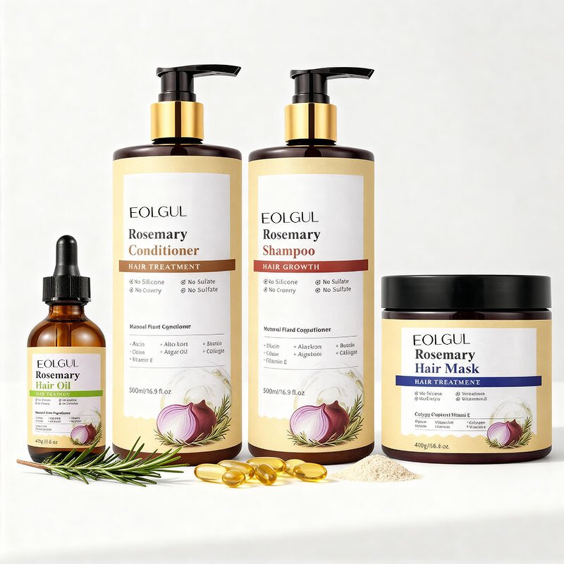 Shampoo Manufacturer - Private Label Vegan Onion Rosemary Biotin Sulphate Free for Growth