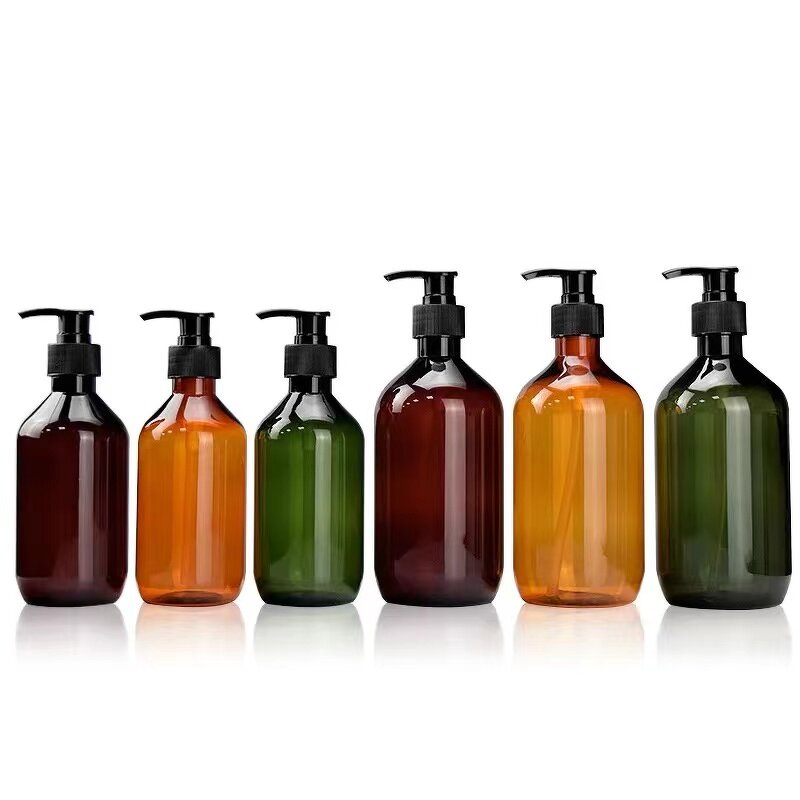 Conditioner Bottle Manufacturer - 250ml to 500ml Luxury PET Plastic Round with Pump