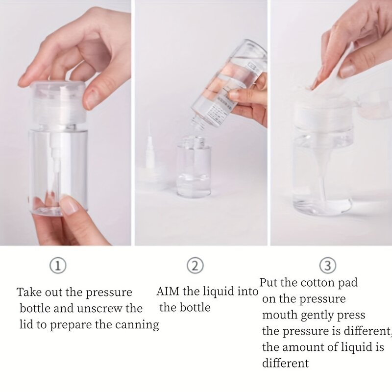 Plastic Container Manufacturer - Customized 300ml Transparent Portable Pump for Travel
