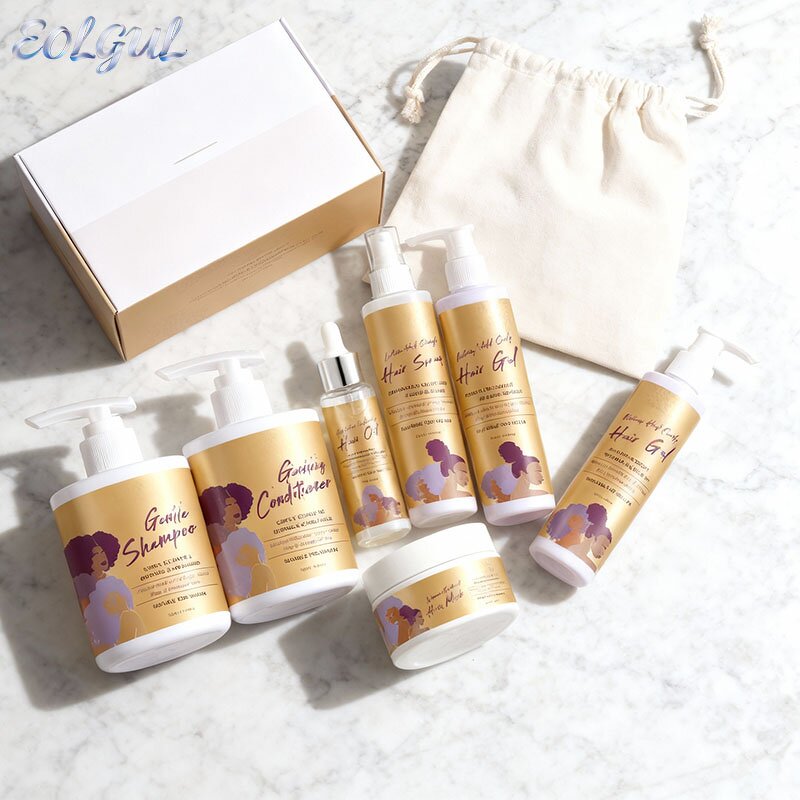 Shampoo Manufacturer - Private Label Organic Kids Detangle Sulfate Free for Curly Hair