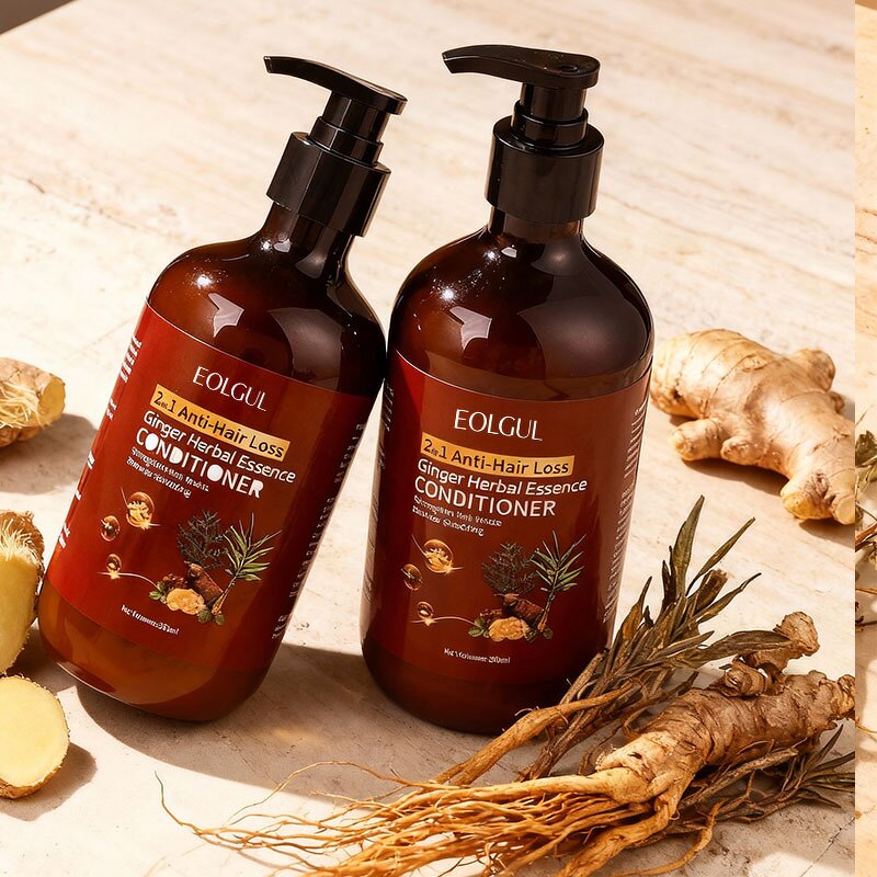 Shampoo Manufacturer - Ginger Anti Hair Loss & Growth Gentle Cleansing Shampoo Set