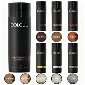 Hair Fiber Manufacturer - 27.5g Natural Soft Building Fiber for Bald Hair Loss