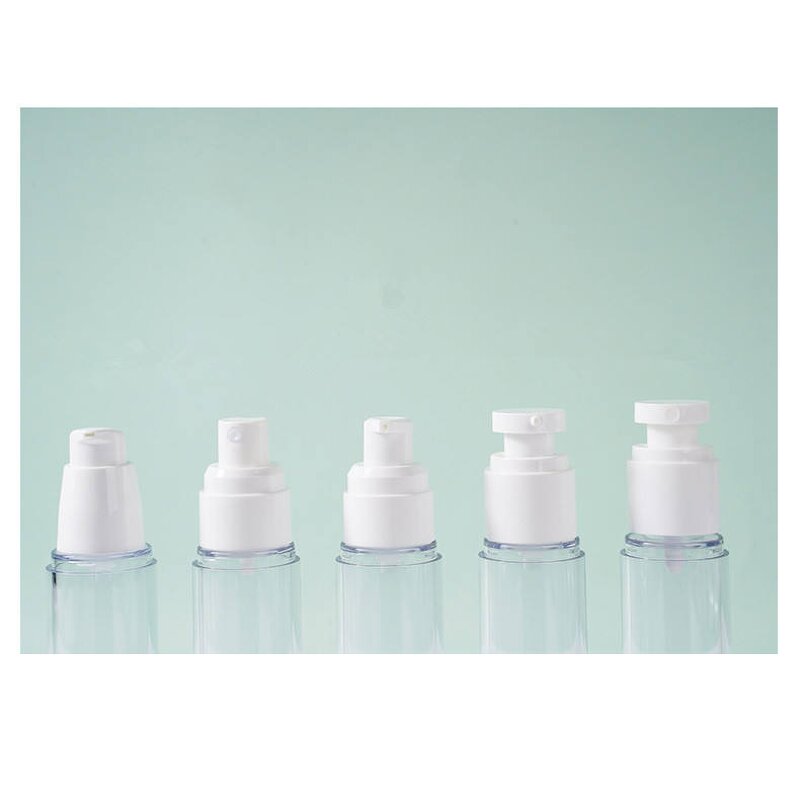 Airless Bottles Manufacturer - 15ml to 120ml Transparent Plastic Customizable for Lotion