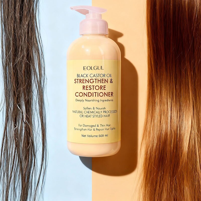 Shampoo Manufacturer - 300ml Black Castor Oil Hyaluronic Acid for Strengthening Repair