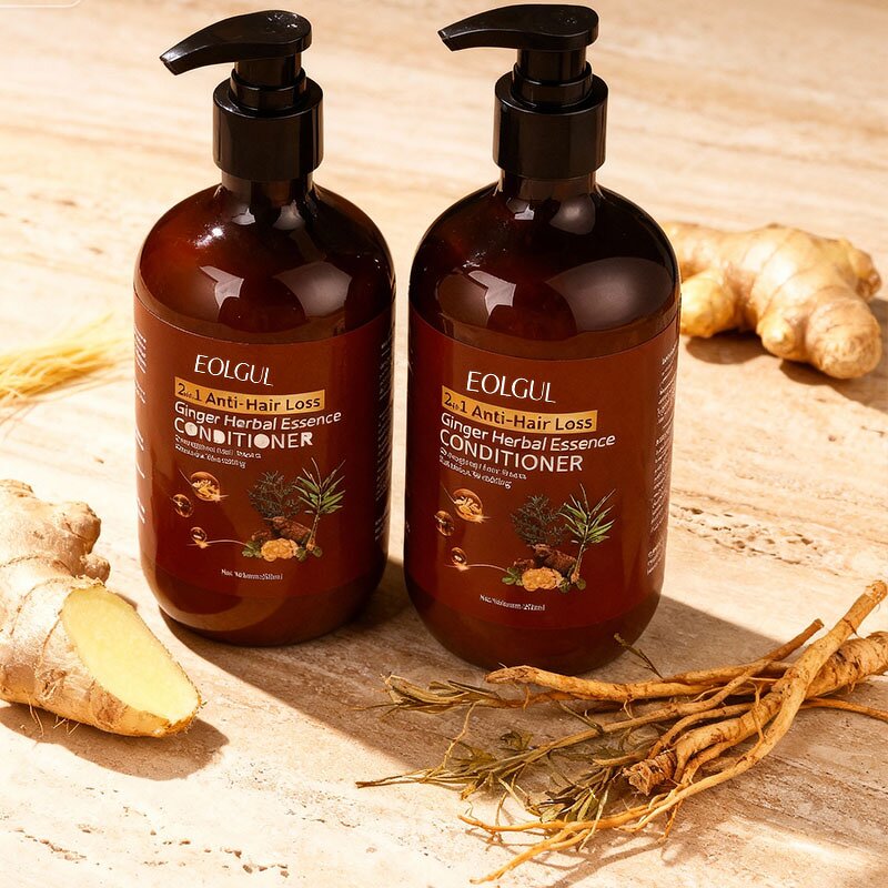 Shampoo Manufacturer - Ginger Anti Hair Loss & Growth Gentle Cleansing Shampoo Set