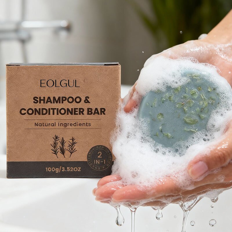 Shampoo Bar Manufacturer - 2-in-1 Handmade with Hyaluronic Acid Smoothing & Clarifying