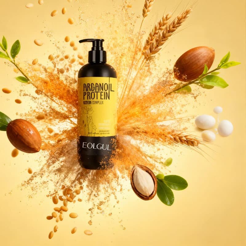 Conditioner Manufacturer - Organic Moroccan Argan Oil & Hyaluronic Acid 2-in-1