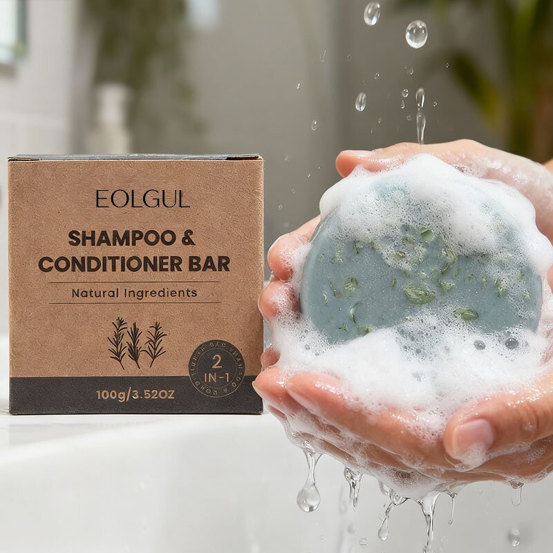 Shampoo Bar Manufacturer - 2-in-1 Handmade with Hyaluronic Acid Smoothing & Clarifying