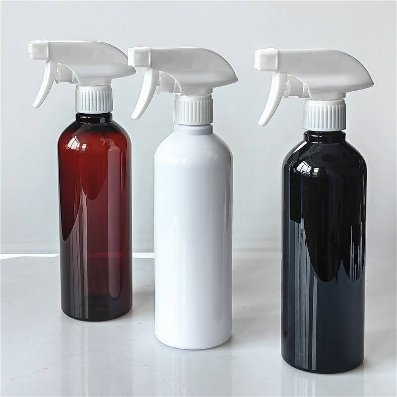 Spray Bottles Manufacturer - 100ml to 500ml Hand Sanitizing Trigger in Black & White