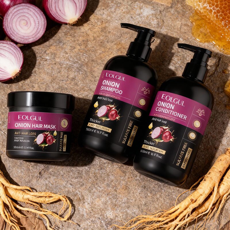 Shampoo Manufacturer - Support OEM ODM Professional Onion for Hair Growth & Anti-Loss