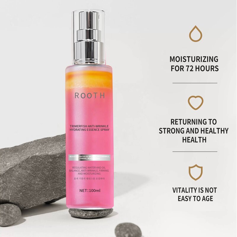 Glass Bottle Manufacturer - 100ml Frosted Transparent Gradient for Facial Essence & OEM