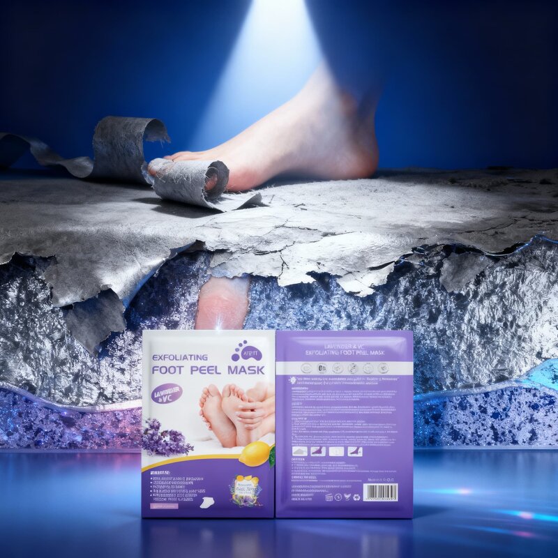 Foot Mask Manufacturer - Lavender Exfoliating Peel Korean Sheet Socks for Deep Care