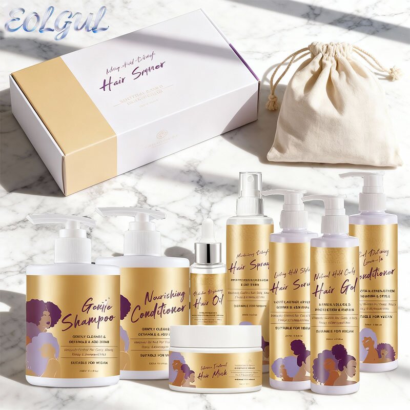 Shampoo Manufacturer - Private Label Organic Kids Detangle Sulfate Free for Curly Hair