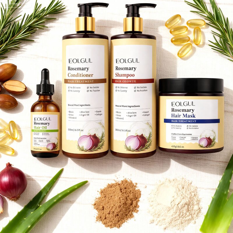 Shampoo Manufacturer - Private Label Vegan Onion Rosemary Biotin Sulphate Free for Growth