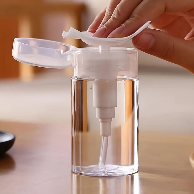 Plastic Container Manufacturer - Customized 300ml Transparent Portable Pump for Travel
