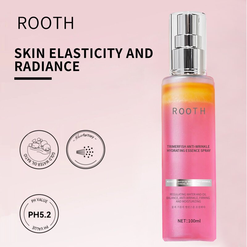 Glass Bottle Manufacturer - 100ml Frosted Transparent Gradient for Facial Essence & OEM