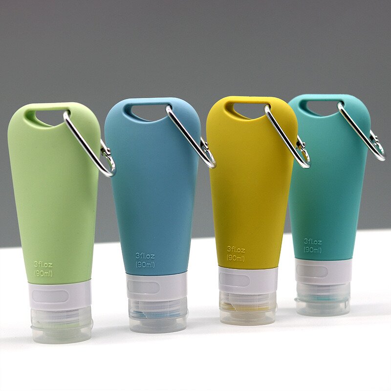 Travel Bottle Set Manufacturer - Portable Leak-Proof Refillable Silicone Toiletry Kit