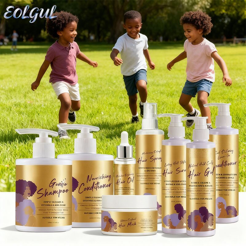 Shampoo Manufacturer - Private Label Organic Kids Detangle Sulfate Free for Curly Hair