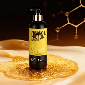 Conditioner Manufacturer - Organic Moroccan Argan Oil & Hyaluronic Acid 2-in-1