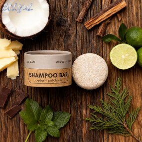 Shampoo Bar Manufacturer - Eco-friendly Organic Cedar Patchouli Handmade Salon Quality