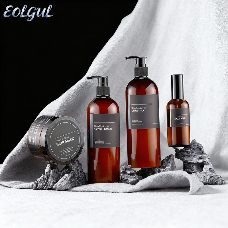 Hair Care Set Manufacturer - Custom Luxury Vegan with Caviar Mask Serum & Private Label