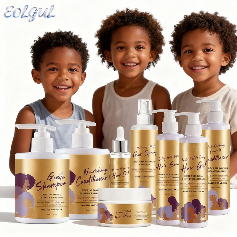 Shampoo Manufacturer - Private Label Organic Kids Detangle Sulfate Free for Curly Hair