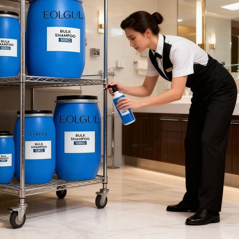 Shampoo Set Manufacturer - Luxury Hotel for All Hair Types with Refreshing Scent