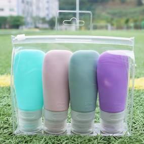 Travel Bottle Set Manufacturer - Portable Leak-Proof Refillable Silicone Toiletry Kit