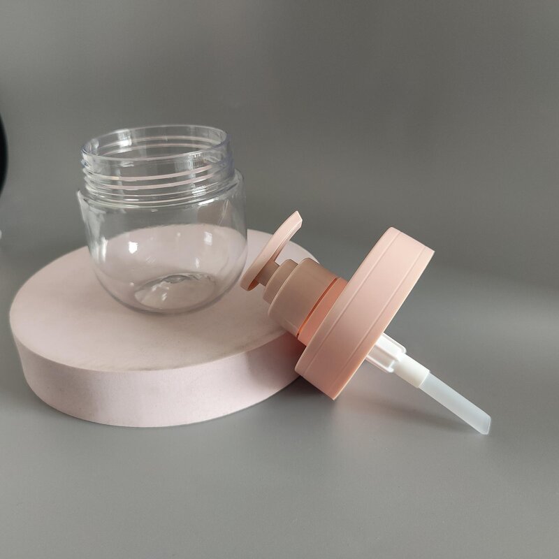 Shampoo Bottle Manufacturer - 300ml Transparent Plastic Round for Kid Lotion Customizable