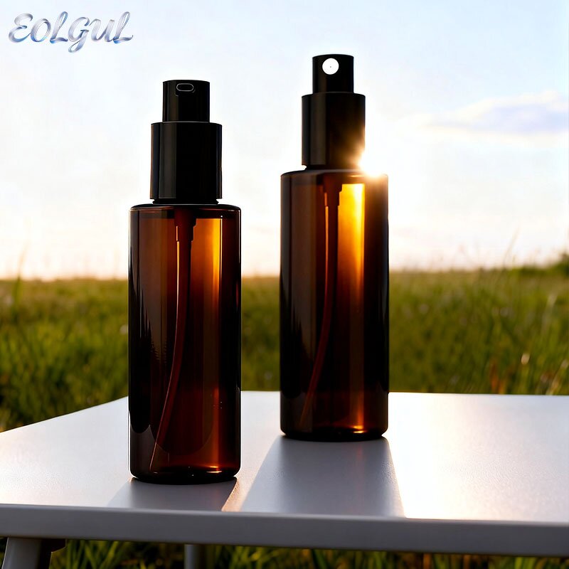 Room Spray Bottles Manufacturer - Custom Luxury Amber 30ml to 100ml with Box for Home