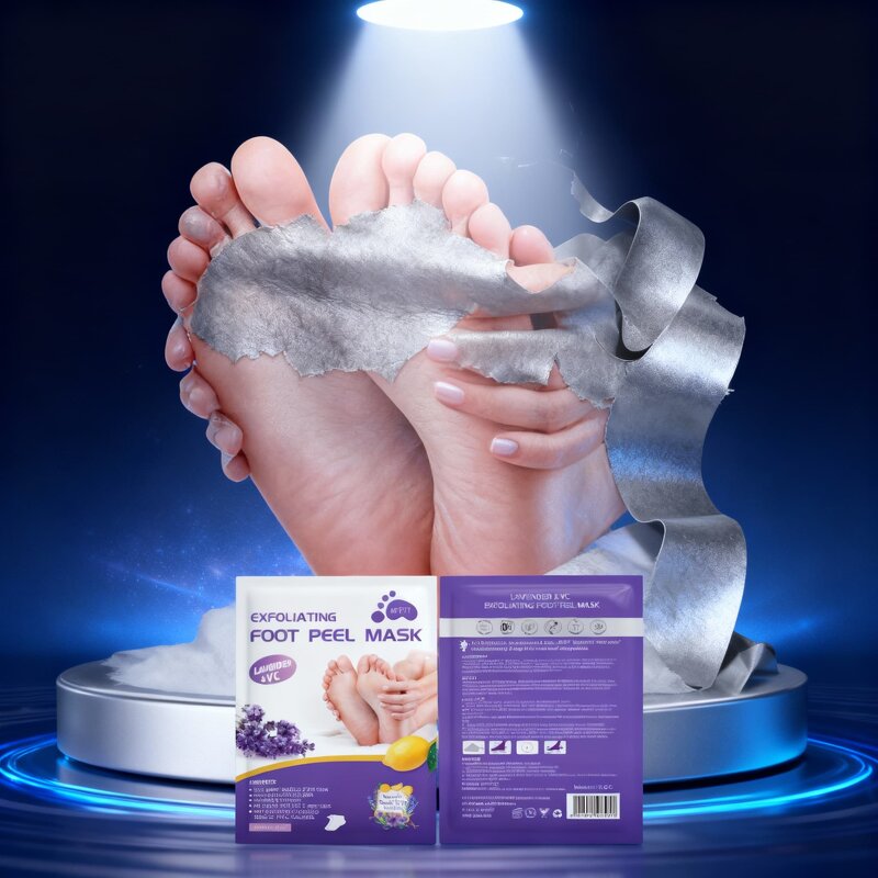 Foot Mask Manufacturer - Lavender Exfoliating Peel Korean Sheet Socks for Deep Care