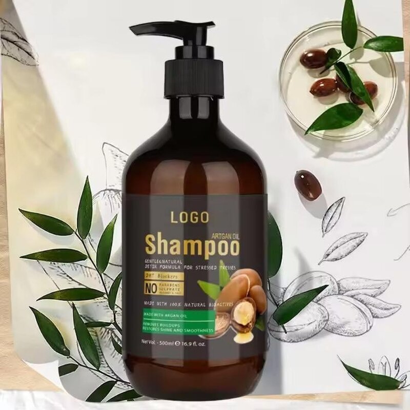 Shampoo Manufacturer - Natural Organic Herbal with Hair Serum Coconut Ginger & Custom