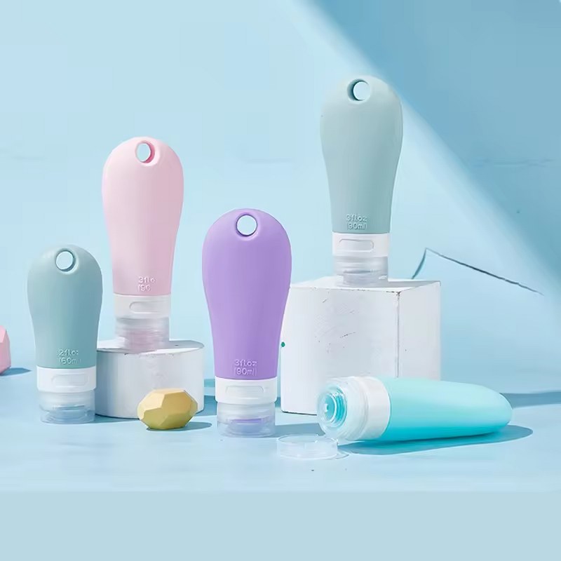 Travel Bottle Set Manufacturer - Portable Leak-Proof Refillable Silicone Toiletry Kit