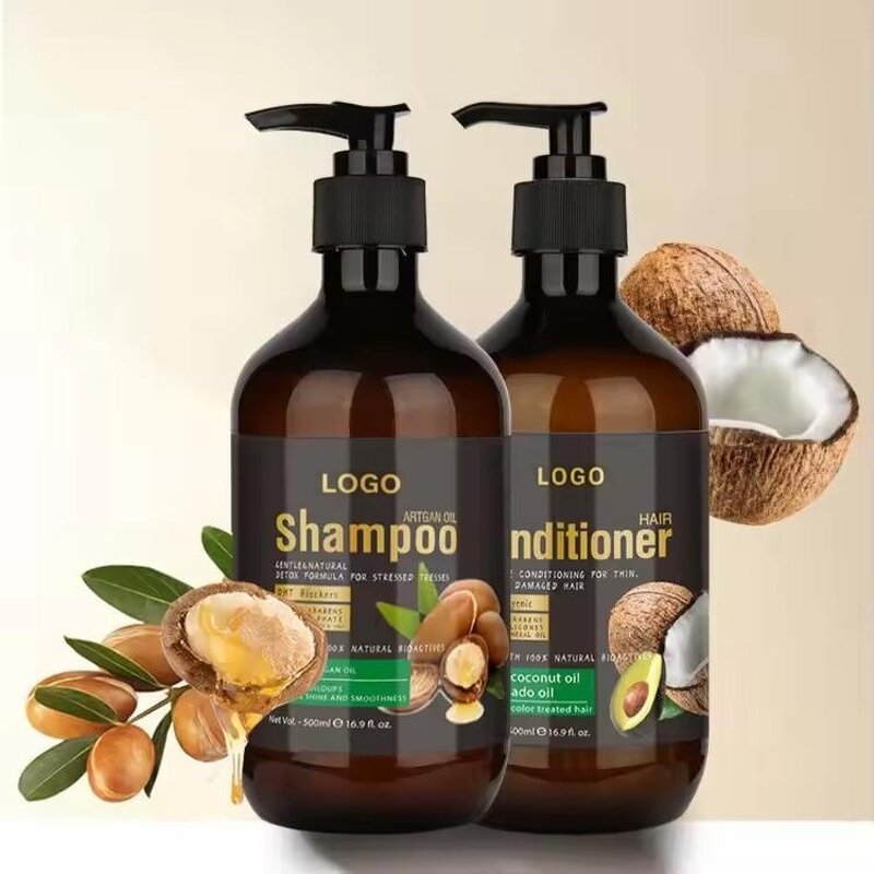 Shampoo Manufacturer - Natural Organic Herbal with Hair Serum Coconut Ginger & Custom