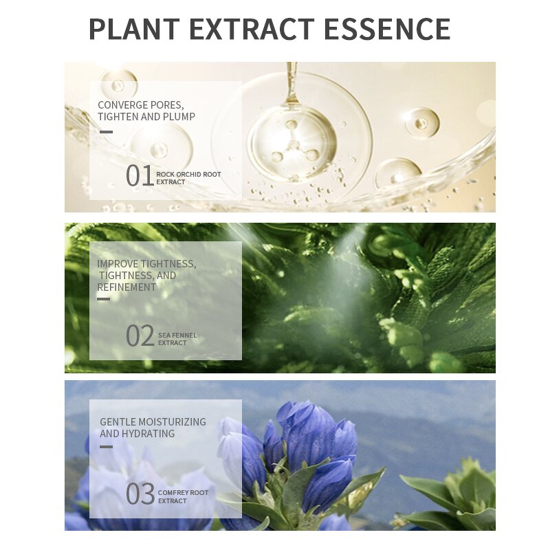 Glass Bottle Manufacturer - 100ml Frosted Transparent Gradient for Facial Essence & OEM