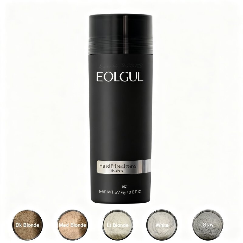 Hair Fiber Manufacturer - 27.5g Natural Soft Building Fiber for Bald Hair Loss