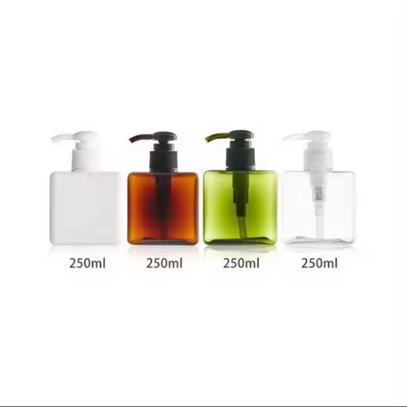 Shampoo Bottle Manufacturer - 100ml to 450ml Round PETG Plastic for Hotel Hair Lotion