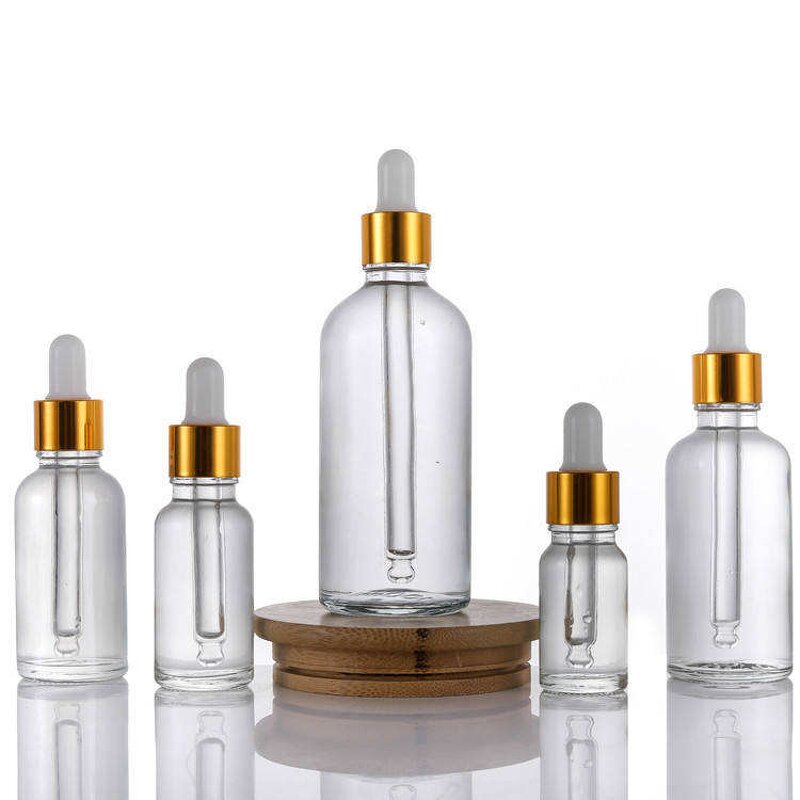 Serum Bottles Manufacturer - 30ml 50ml 60ml Transparent Glass Dropper for Professional