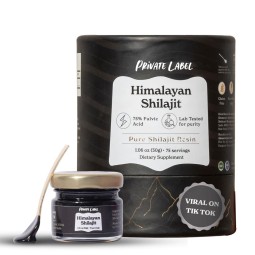 Shilajit Supplement Manufacturer - Organic Healthy Pure Himalayan Shilajit Resin Supplement Multiple Minerals