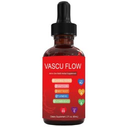 Blood Flow Drops Manufacturer - OEM Vascu Flow Drops Herbal Supplement for Blood Flow Support Cayenne Pepper Berry