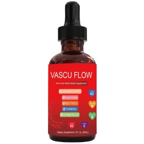 Blood Flow Drops Manufacturer - OEM Vascu Flow Drops Herbal Supplement for Blood Flow Support Cayenne Pepper Berry