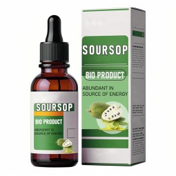 Soursop Drops Manufacturer - Private Label OEM/ODM Soursop GRAVIOLA Drops 60 ml Liquid Support Vitamin C Health
