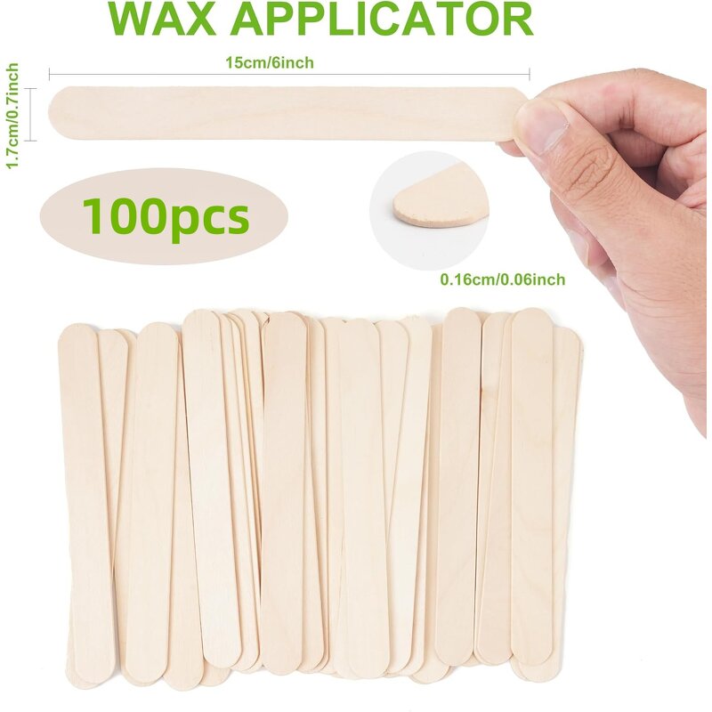 Waxing Wooden Sticks - Manufacturer - Woman Hair Removal Disposable Tongue Depressor Craft Stick
