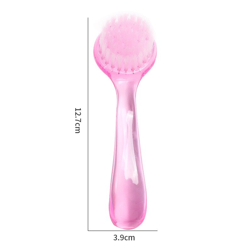 Round Head Nail Brush - Manufacturer - Professional Plastic Scrub Cleaning Beard Hair Handle Dust Brush