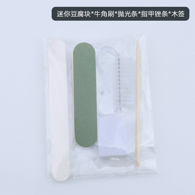 5-in-1 Nail Care Kit - Manufacturer - Professional Disposable Pedicure Set Plastic Box Foot Care