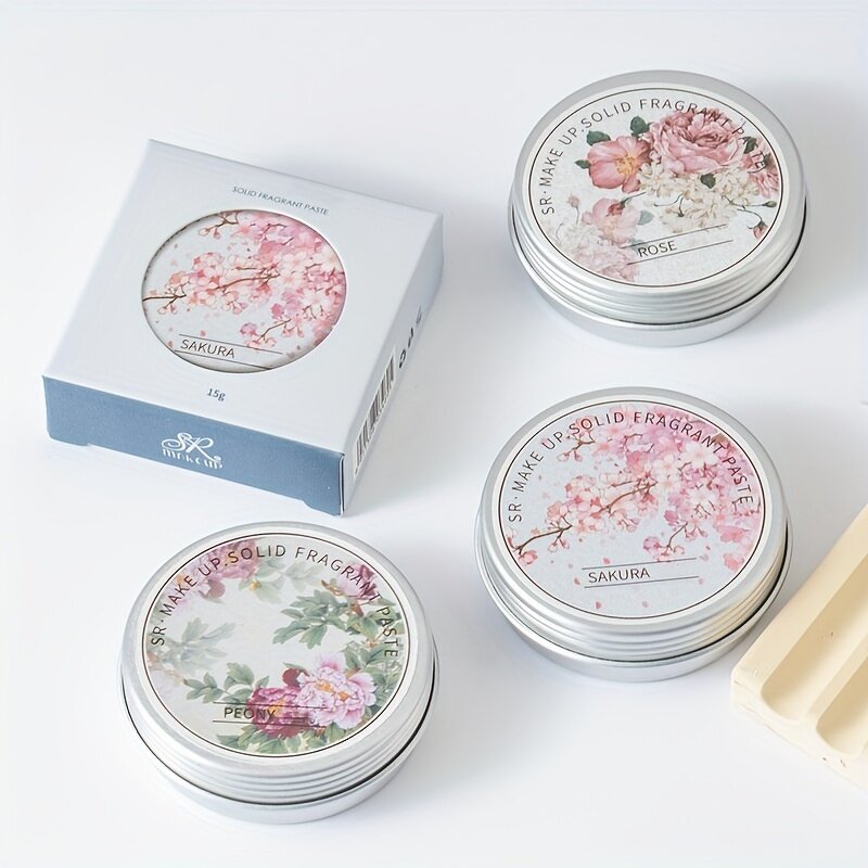OEM Solid Perfume Balm - Manufacturer - Flower Scented Long-lasting Body Aroma Gifts Portable